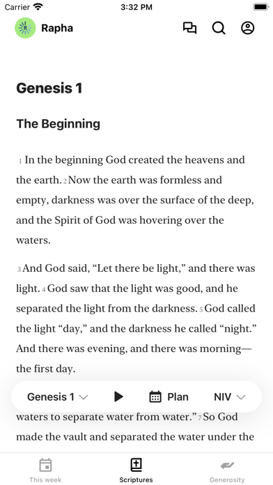 Rapha Church iPhone screenshot 2 - Education app