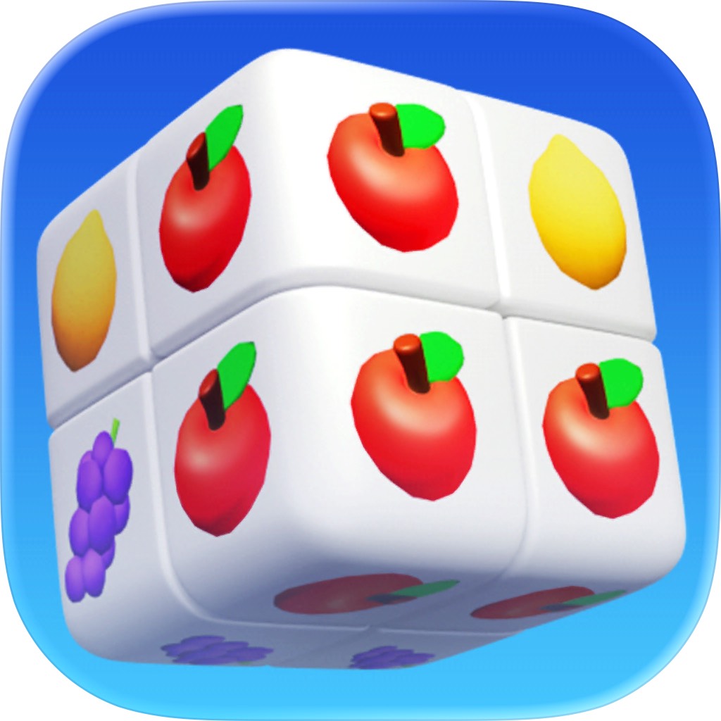 Apple App Store cover for Cube Blast 3D