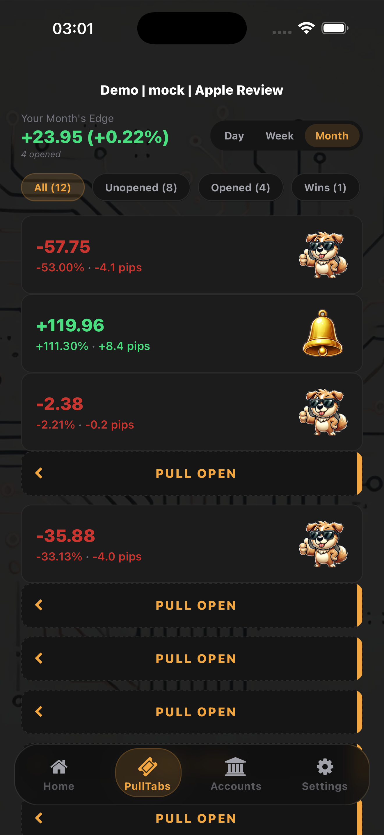 PullTab Trading