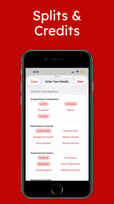 App screenshot
