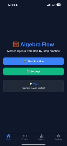Algebra Flow Screenshot 1 of 3