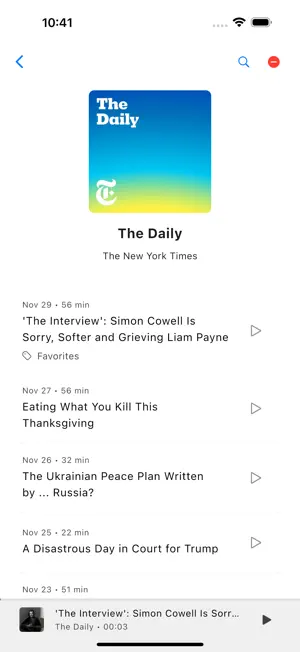 TAG Casts : Podcast player screenshot 2