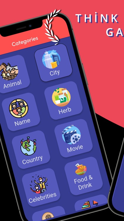 Think Words -Letter Press Game