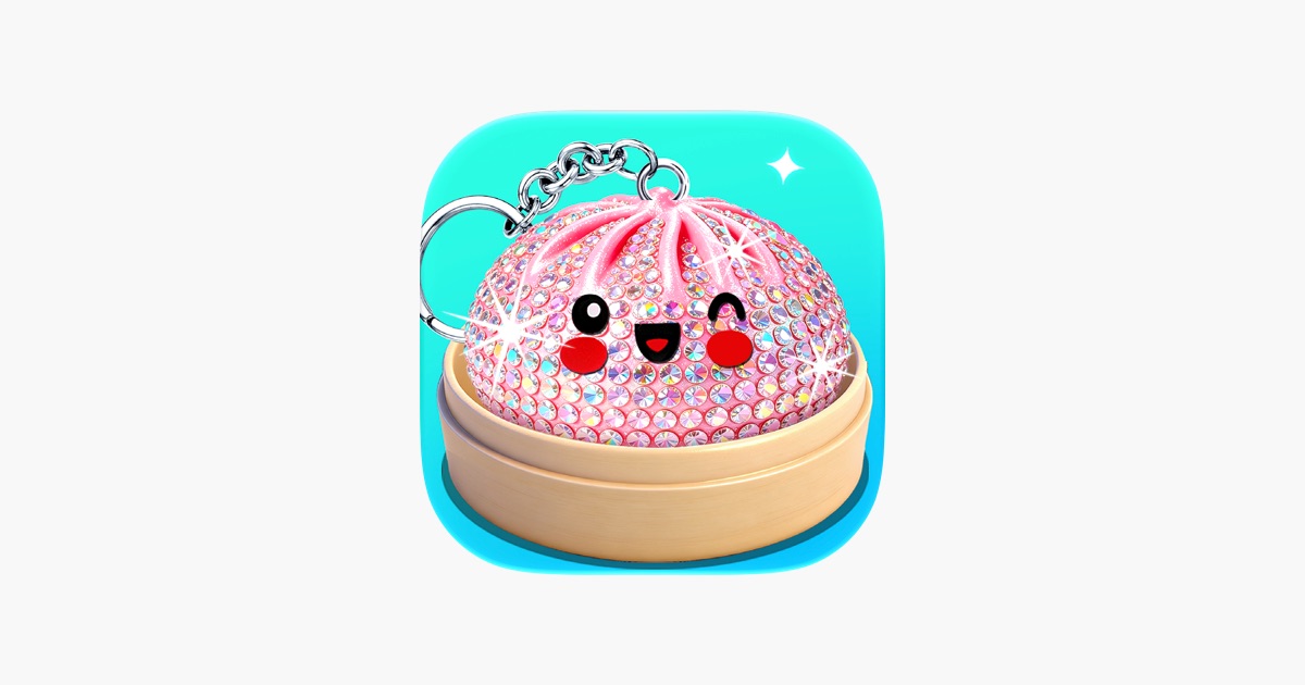 ‎Glitter Dumpling DIY Keychains App - App Store