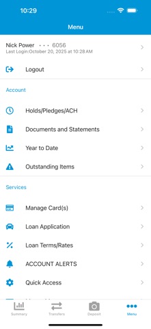 App screenshot