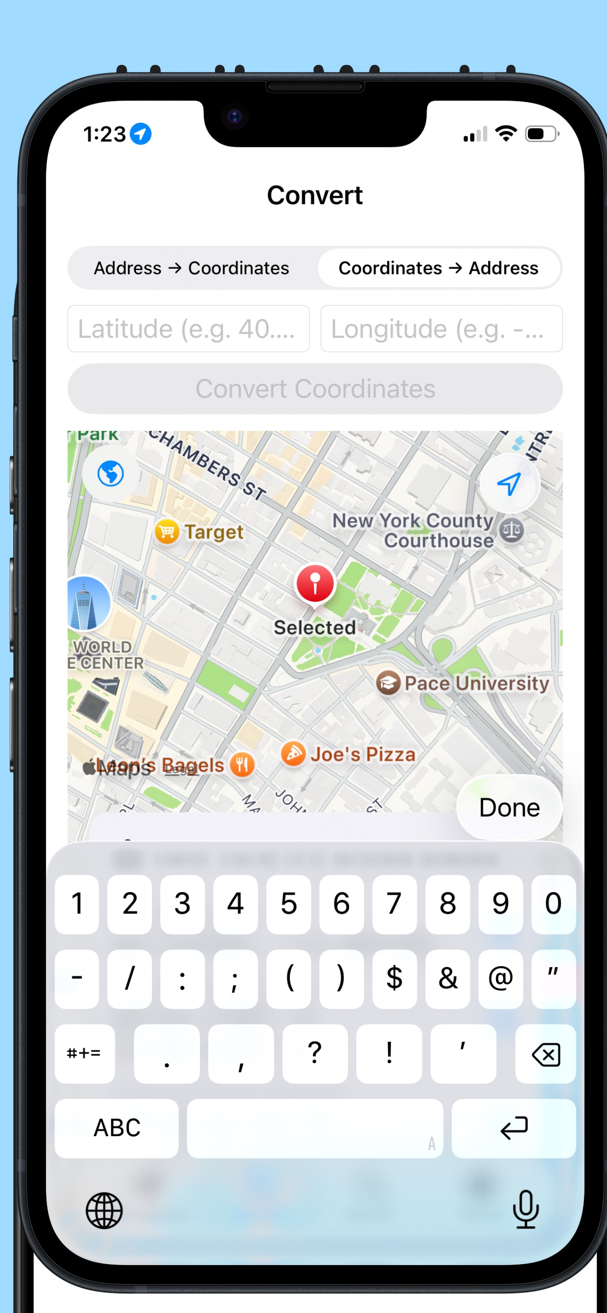 Screenshot 3 of Gps Coordinates - My Location