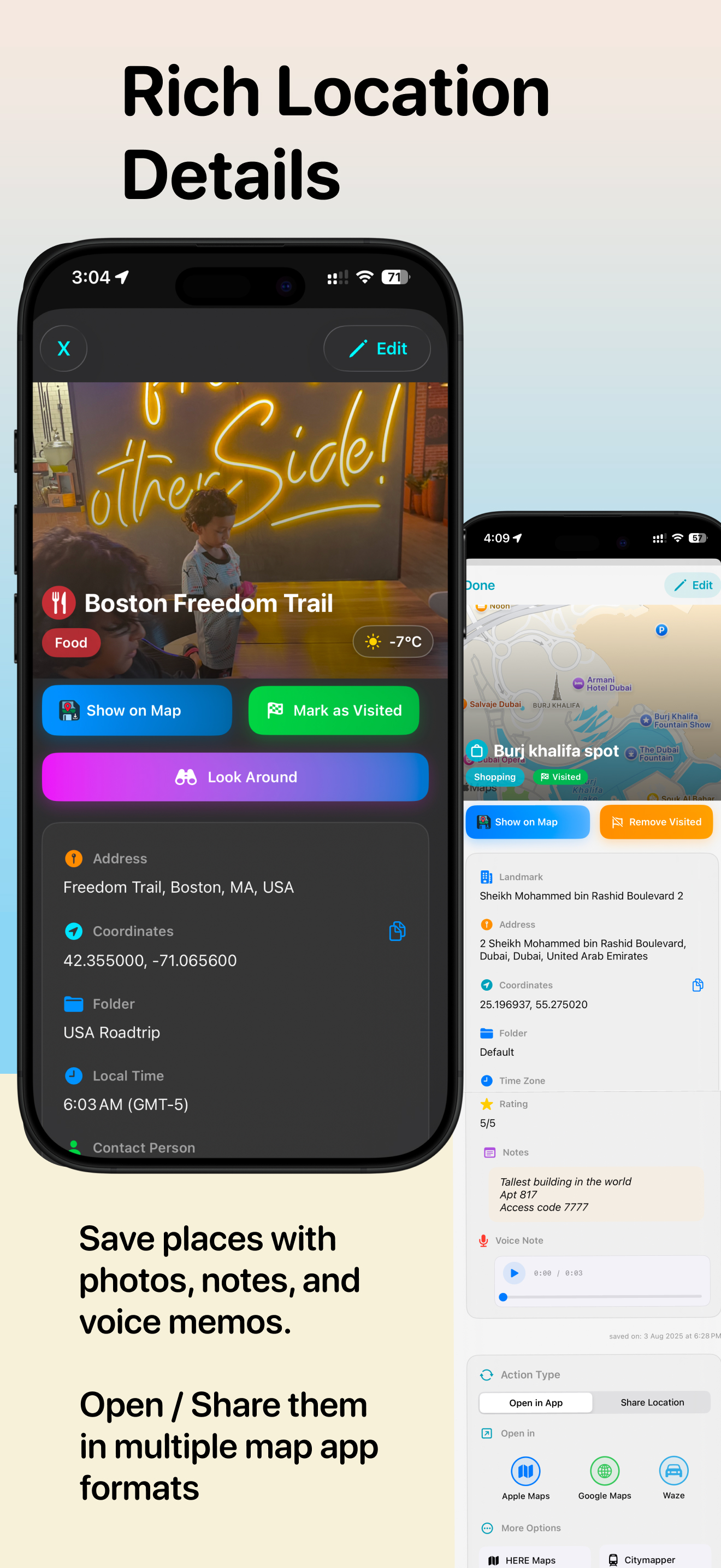 Maplet: Map Location Bookmarks