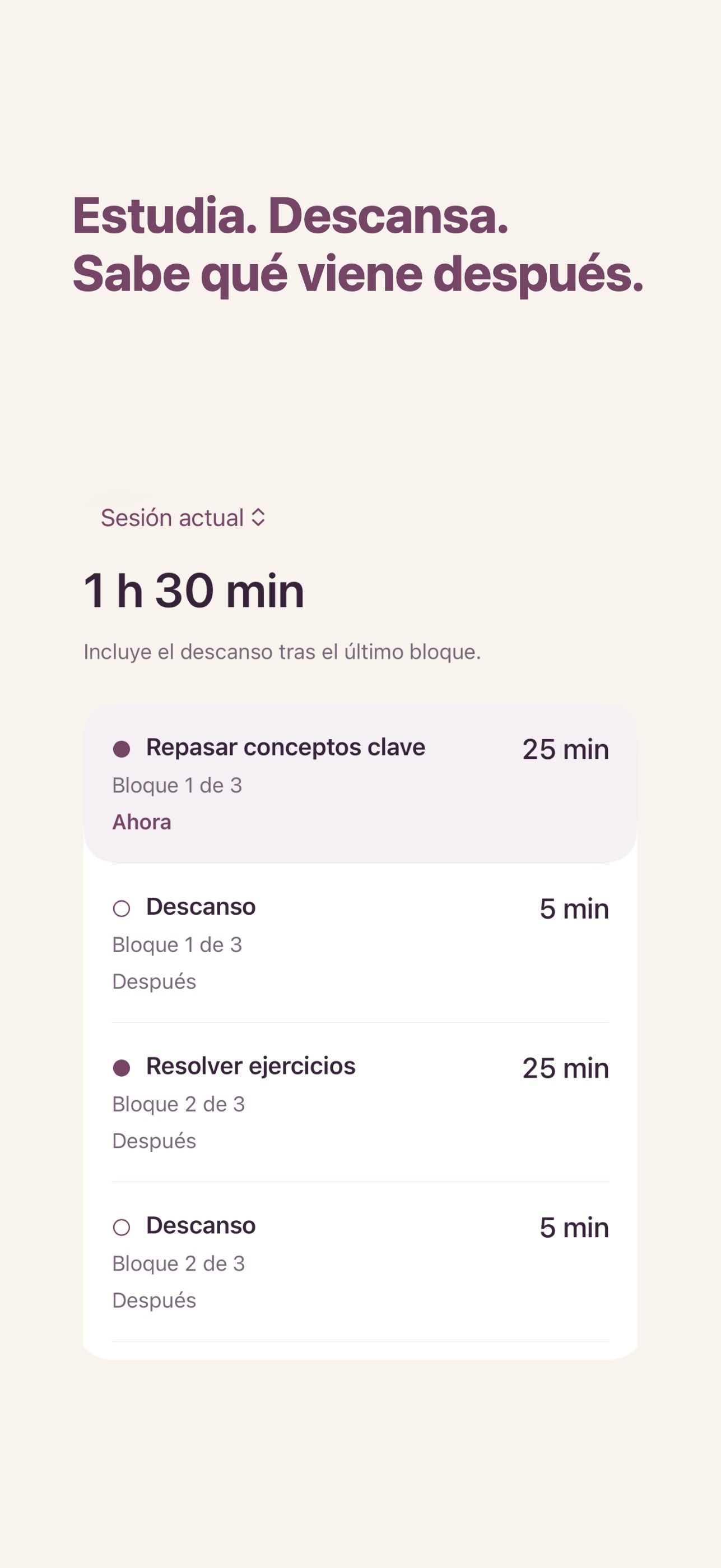 Screenshot 3 of Study Block Timer