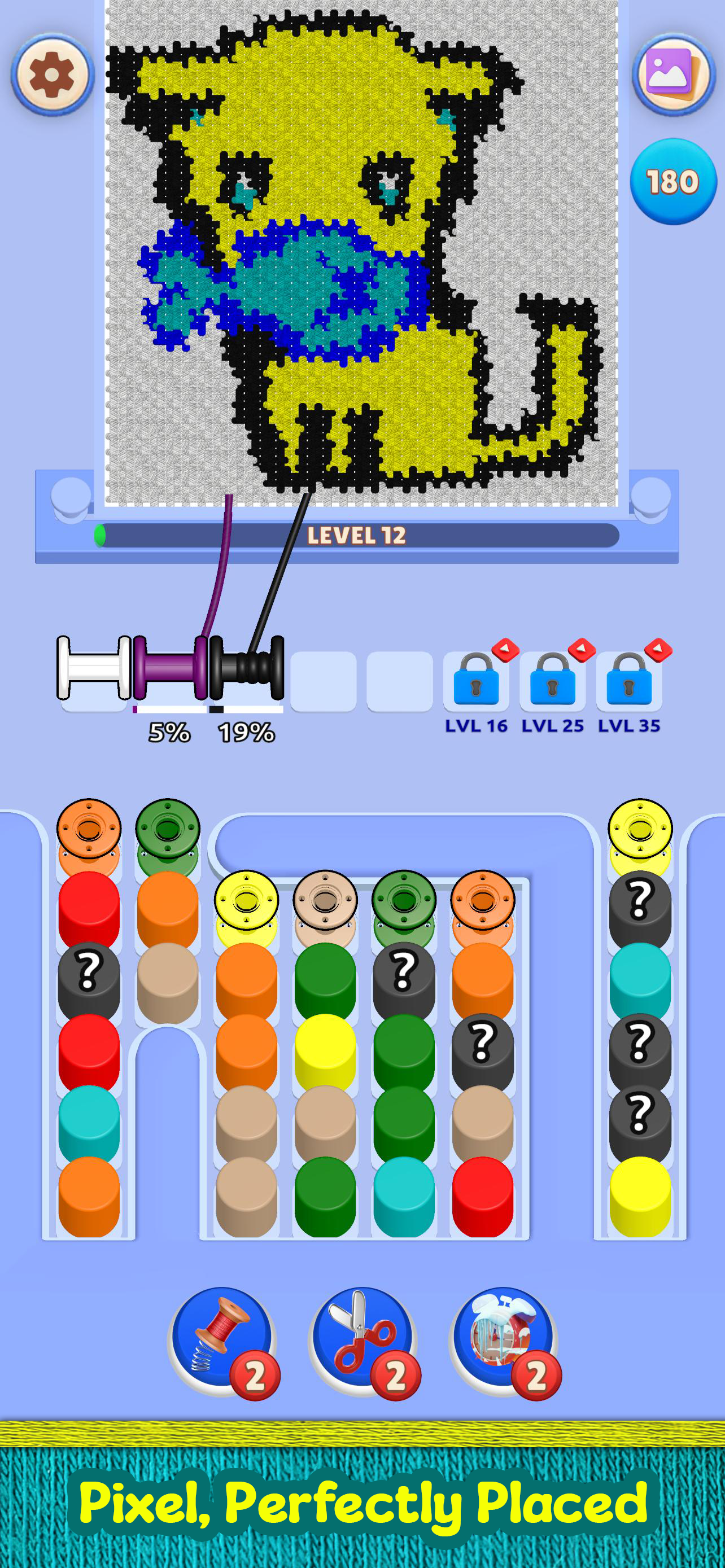 Wool Knit Sort Yarn Puzzle screenshot 4