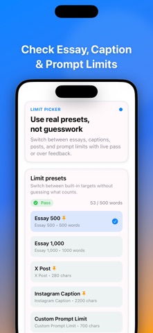 Word Counter: Text Limits screenshot