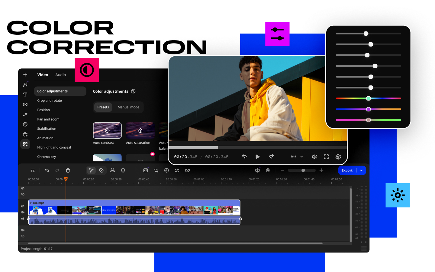 Video Editor Movavi