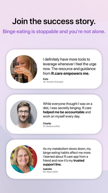 R.care - Binge Eating Recovery screenshot-8