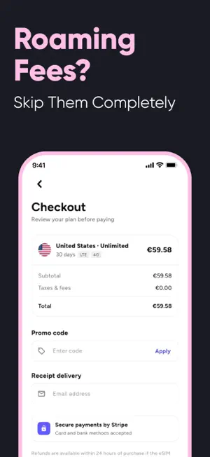 Simline: Prepaid Travel eSIM screenshot 4