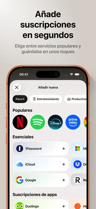 Subo: Control de suscripciones screenshot 5 of 7