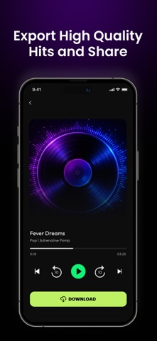 AI Music Generator App Screenshot 5 of 9