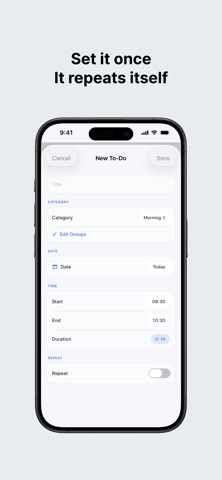 Routo - Routines & ToDo Screenshot 4 of 6