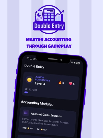 Double Entry: Accounting Game iPad screenshot