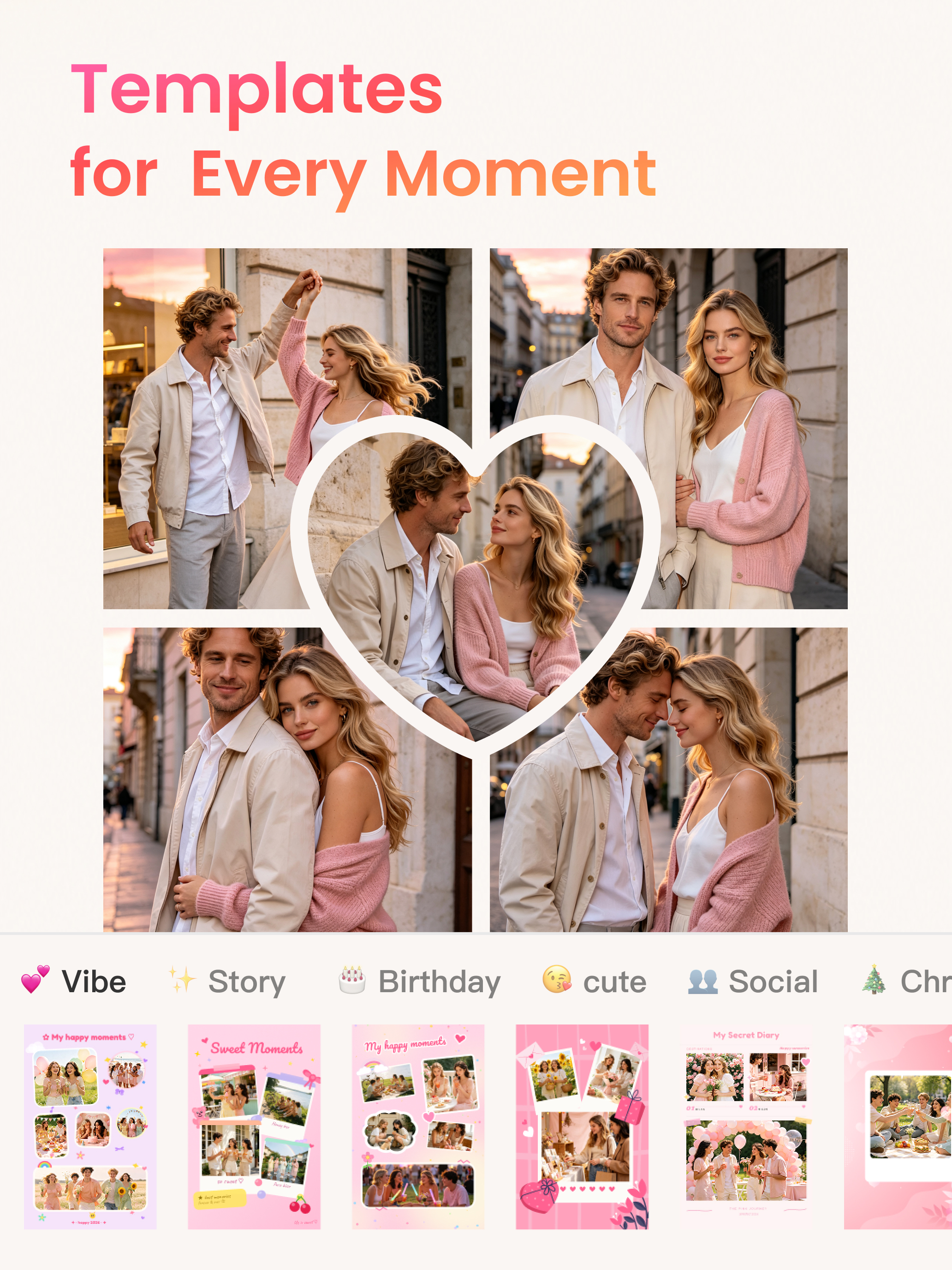 AI Photo Collage Editor PicCut screenshot 7
