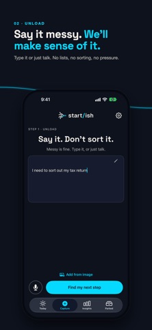 start/ish screenshot 2