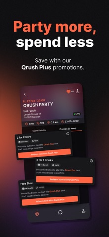 Qrush: Events, Friends & Deals 截圖 3