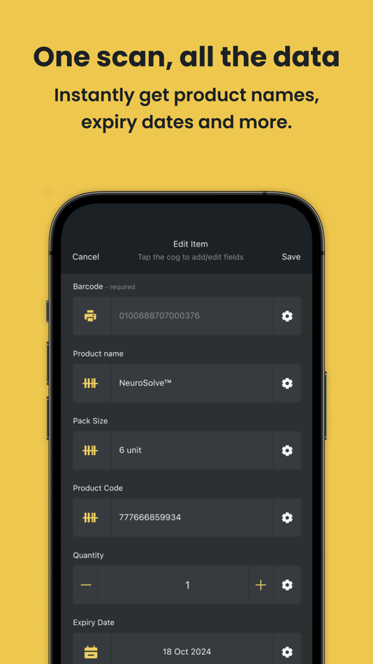#1. Barcode Scanner - Orca Scan (iOS) By: ORCA SCAN LIMITED