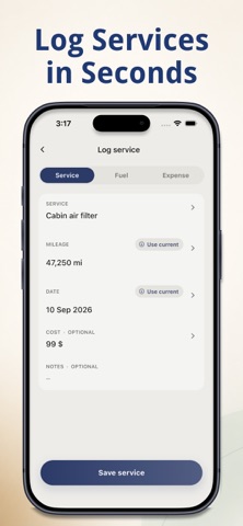 Odo: Car Maintenance Reminder Screenshot 7 of 8