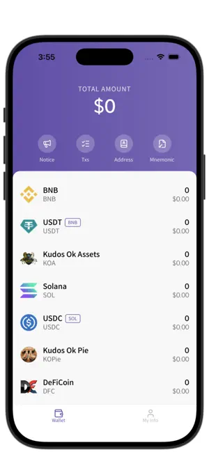 KOA Defi screenshot 2