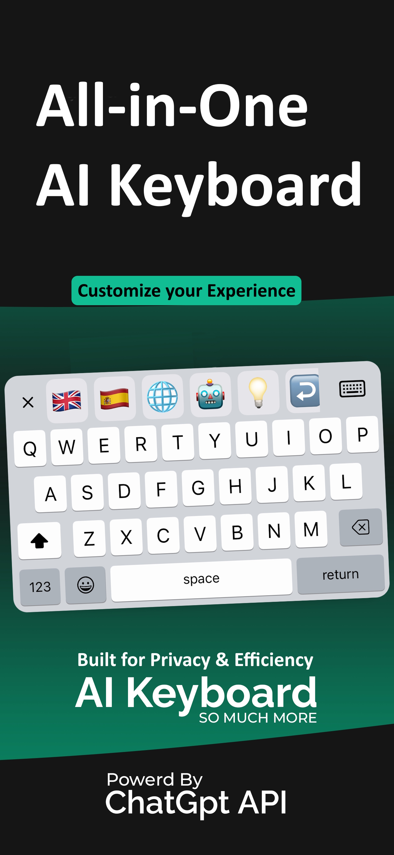 JustType AI Keyboard