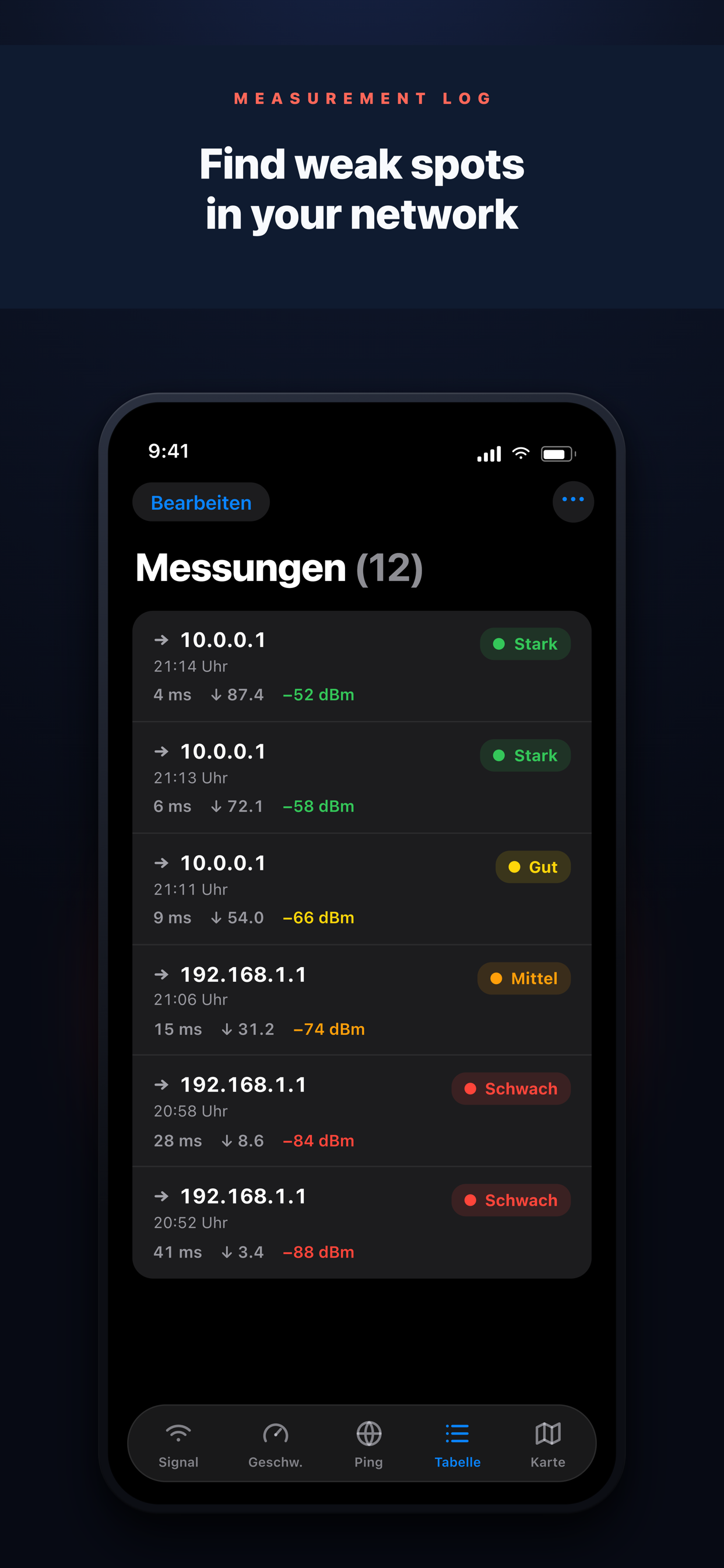 Wifi Mapper: WiFi Site Survey screenshot 4