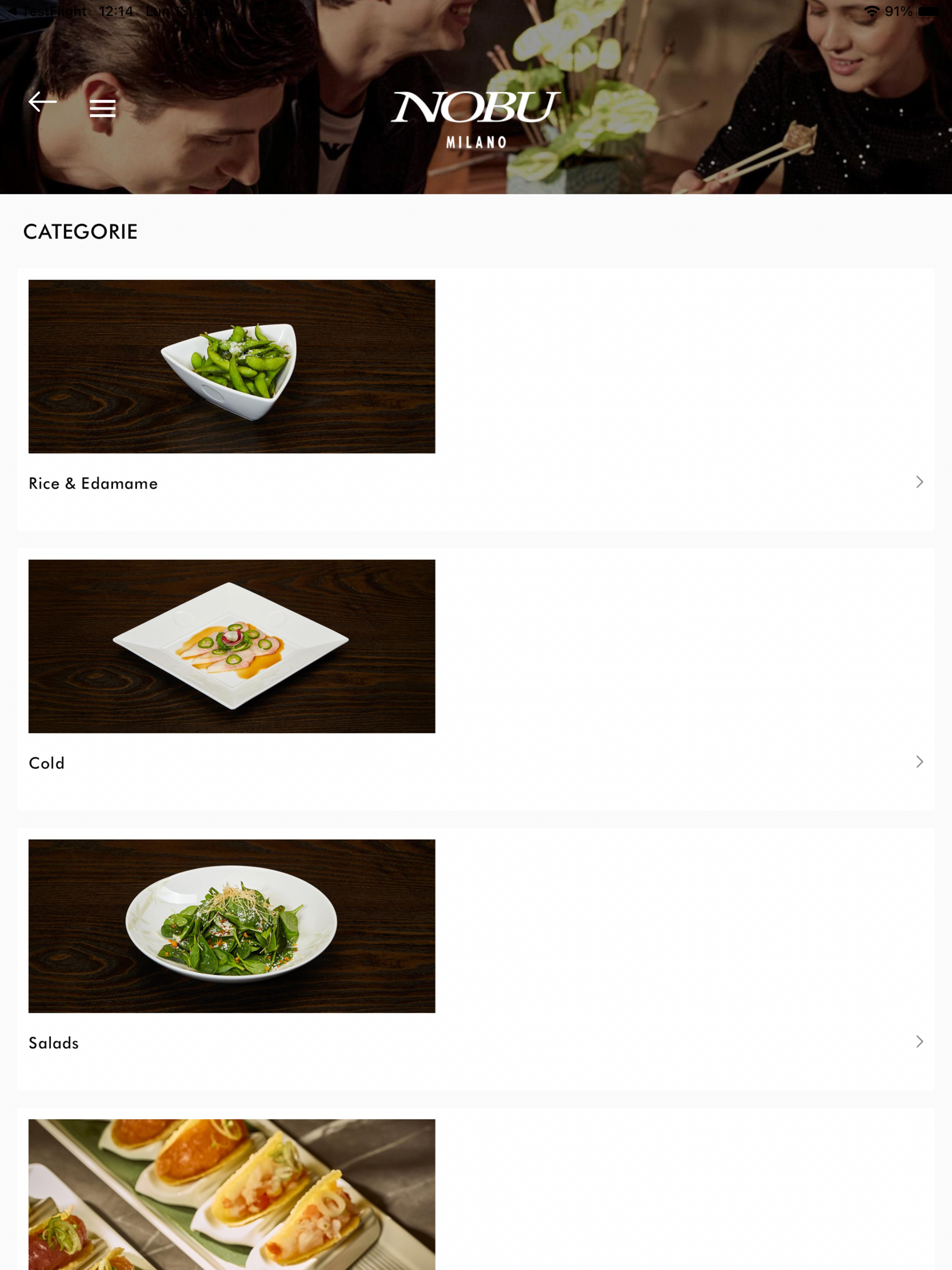 Nobu Milano screenshot 7