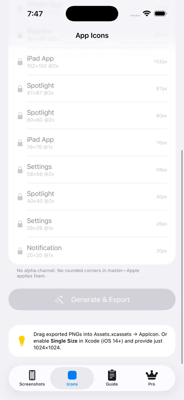 #3. APPICON kit (iOS) De: NICHOLAS ERWIN HEITKAMP