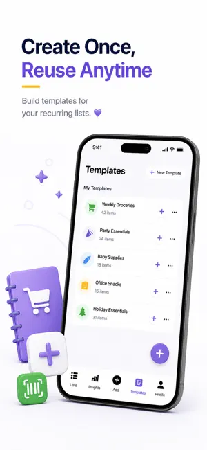 Shopiva: Grocery List & Budget screenshot 4