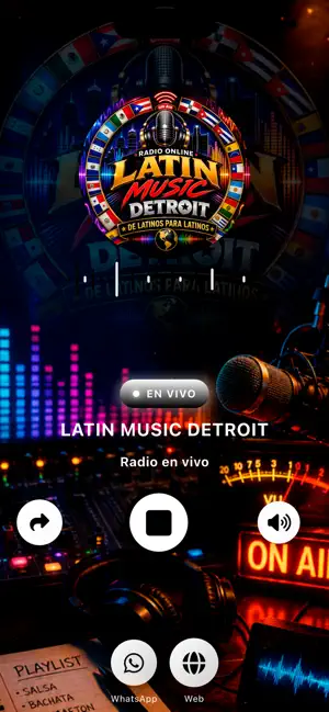Latin music Detroit screenshot 1