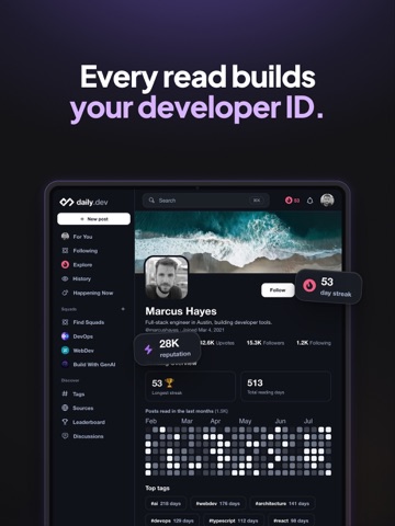 daily.dev iPad screenshot 7