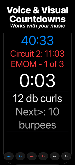 Interval Timer+++ Screenshot 3 of 5