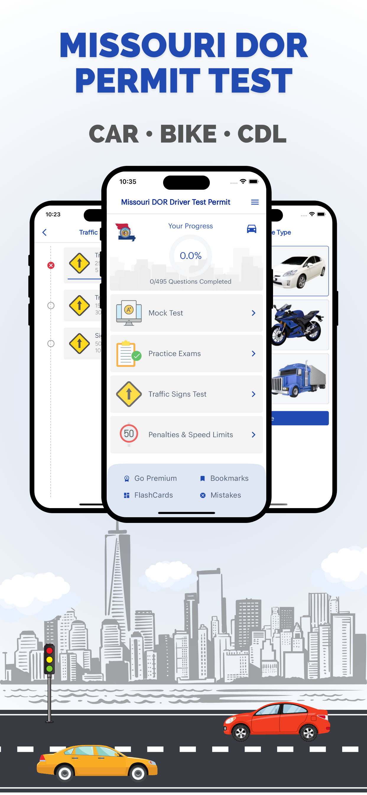 Missouri DMV Drivers Test Prep