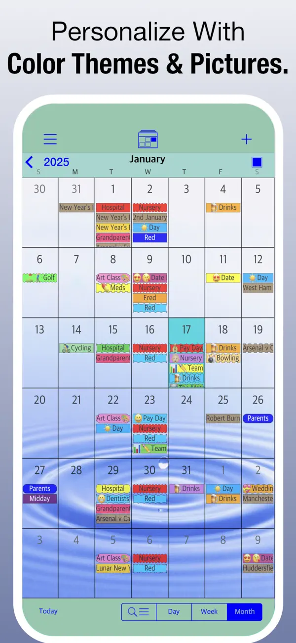 #5. PocketLife Calendar (iOS) 由: OvalKey Ltd.