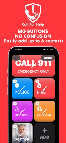 Call for Help - Big Buttons Screenshot 2 of 5