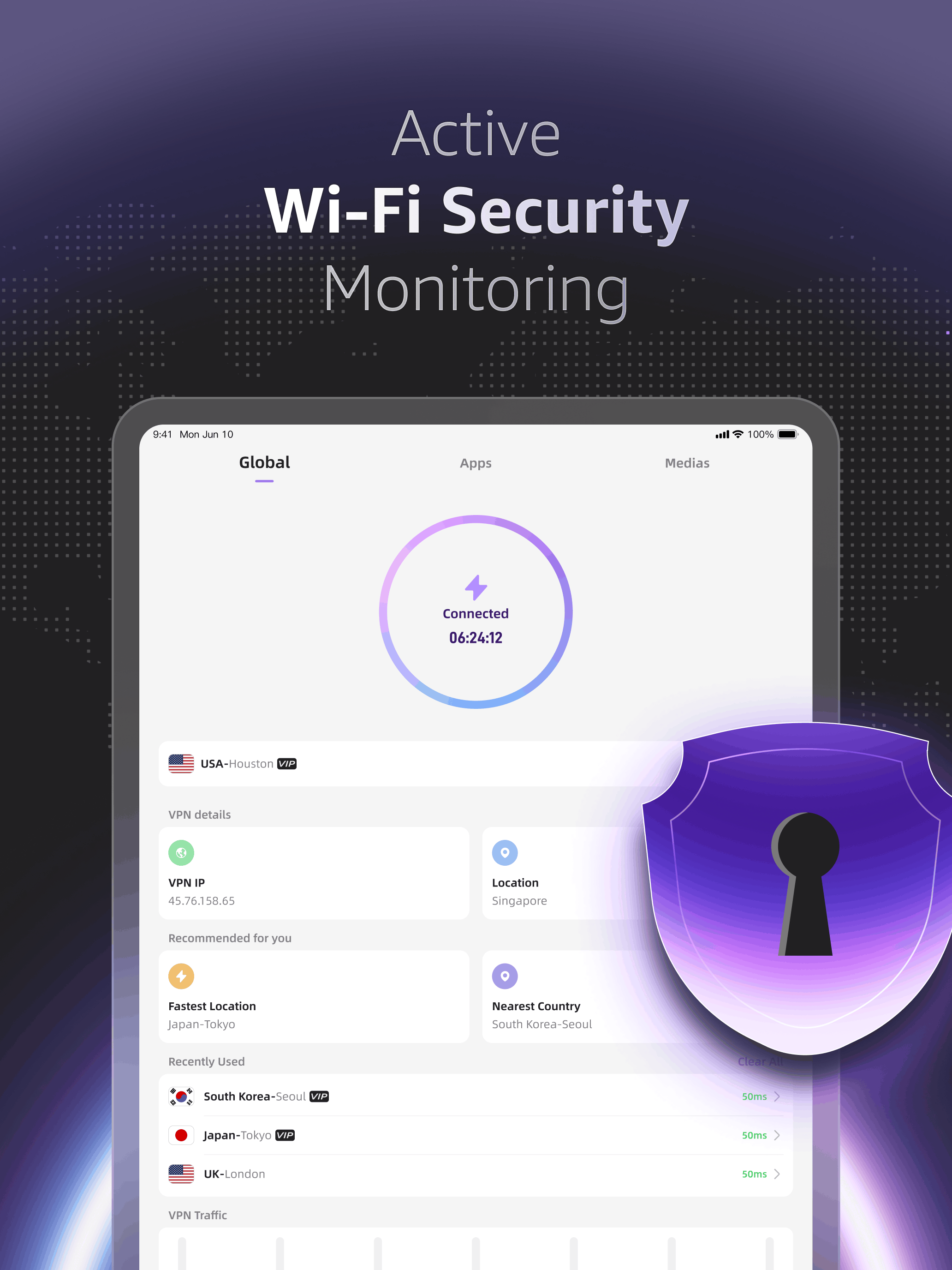 LitVPN-Secure,Fast,Per-App VPN