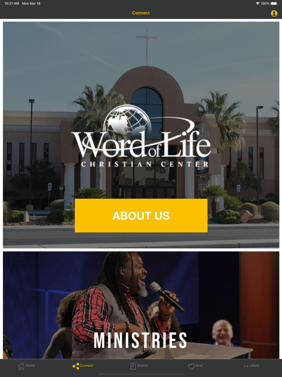 Word of Life LV iPad screenshot 2 - Lifestyle app