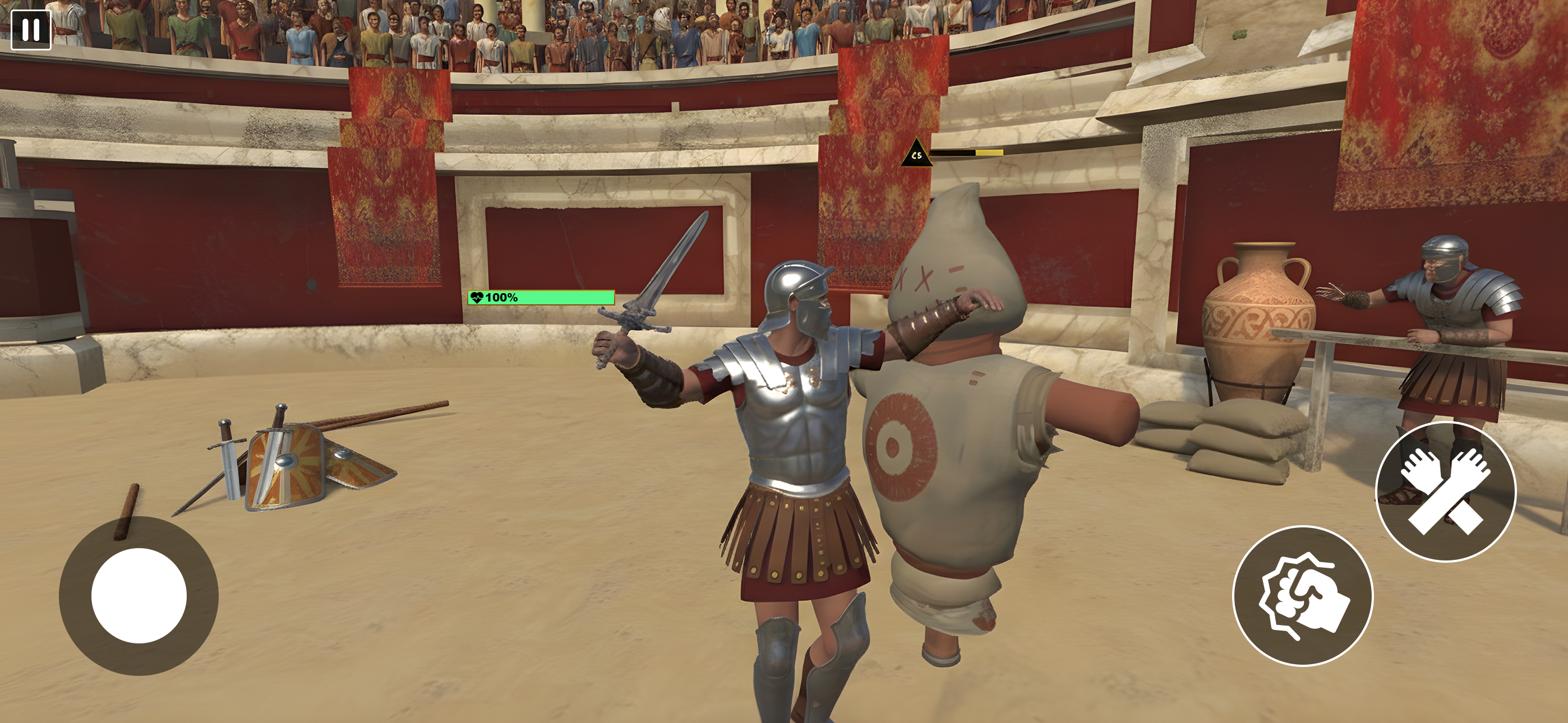 Half Gladiator Combat Arena