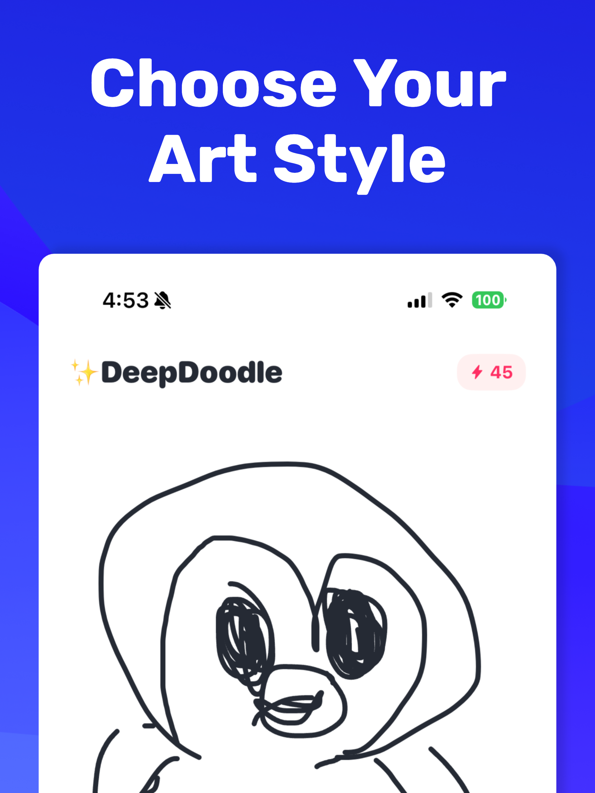DeepDoodle: Draw with AI