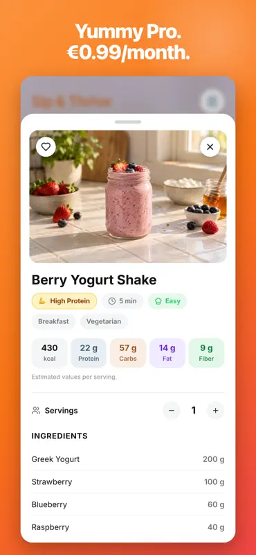 Yummy: Grocery List & Recipes screenshot 10 of 10