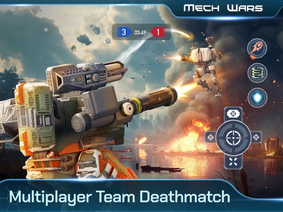Screenshot #4 pour Mech Wars-Online Robot Battles