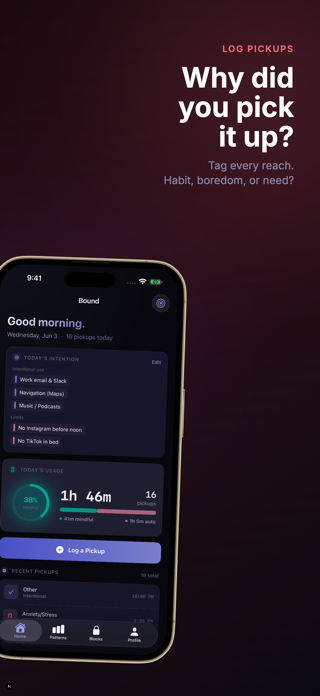 Screen Time Tracker - Bound Screenshot 2 of 5