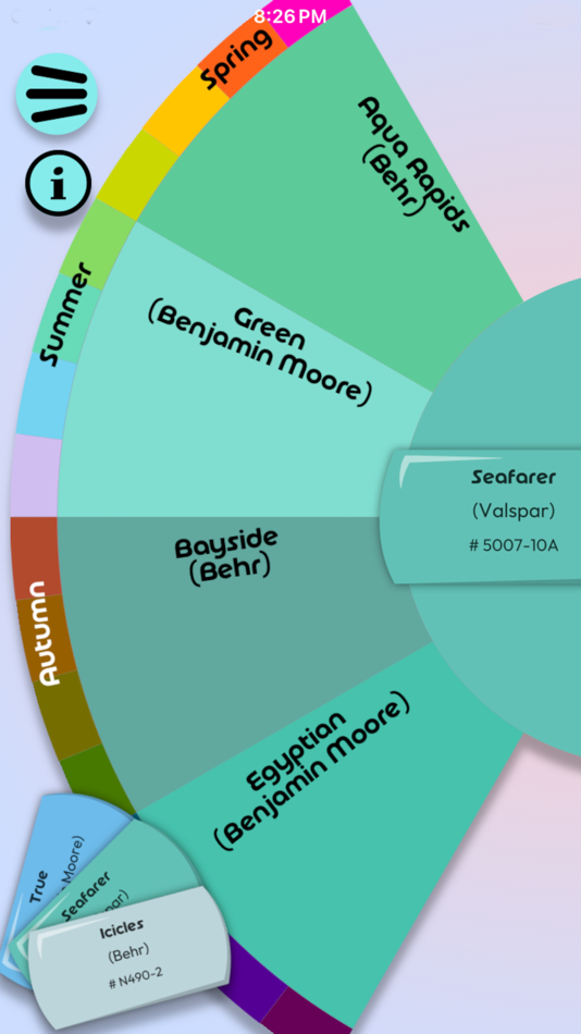 #5. Color Harmonizer (iOS) 由: Clark Barrett