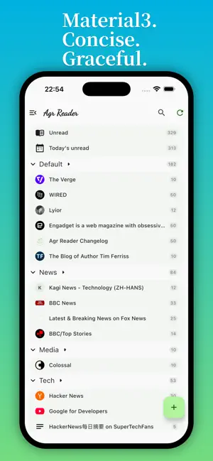 Agr Reader screenshot 1