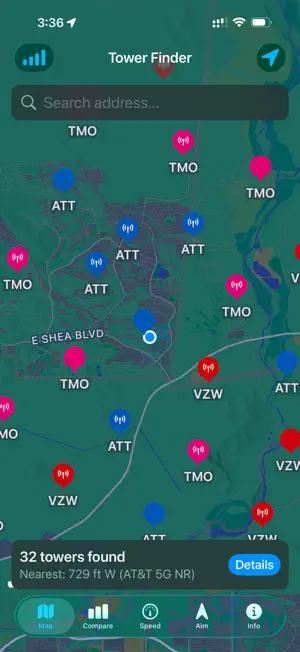 5Gstore Tower Finder screenshot 1