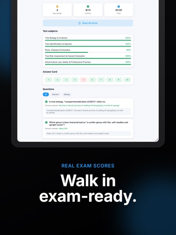 ISA Arborist Prep: Cert & Test iPad screenshot