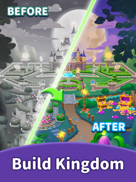Castle legends bubble shooter iPad screenshot